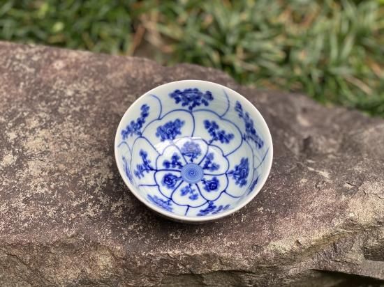 【新品未使用】むし碗揃(5個セット) 染付なずな　天満屋　茶碗 4573211026610_600x600_crop_cen