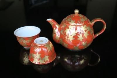 花祇園 和食器 急須 湯呑 セット 花祇園 和食器 急須 湯呑 セット