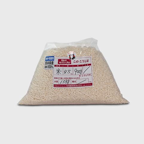 大豆無し・最上級米みそこうじ4.5kg・塩入りセット(甘口米味噌 大豆無し・最上級米みそこうじ4.5kg・塩入りセット(甘口米味噌
