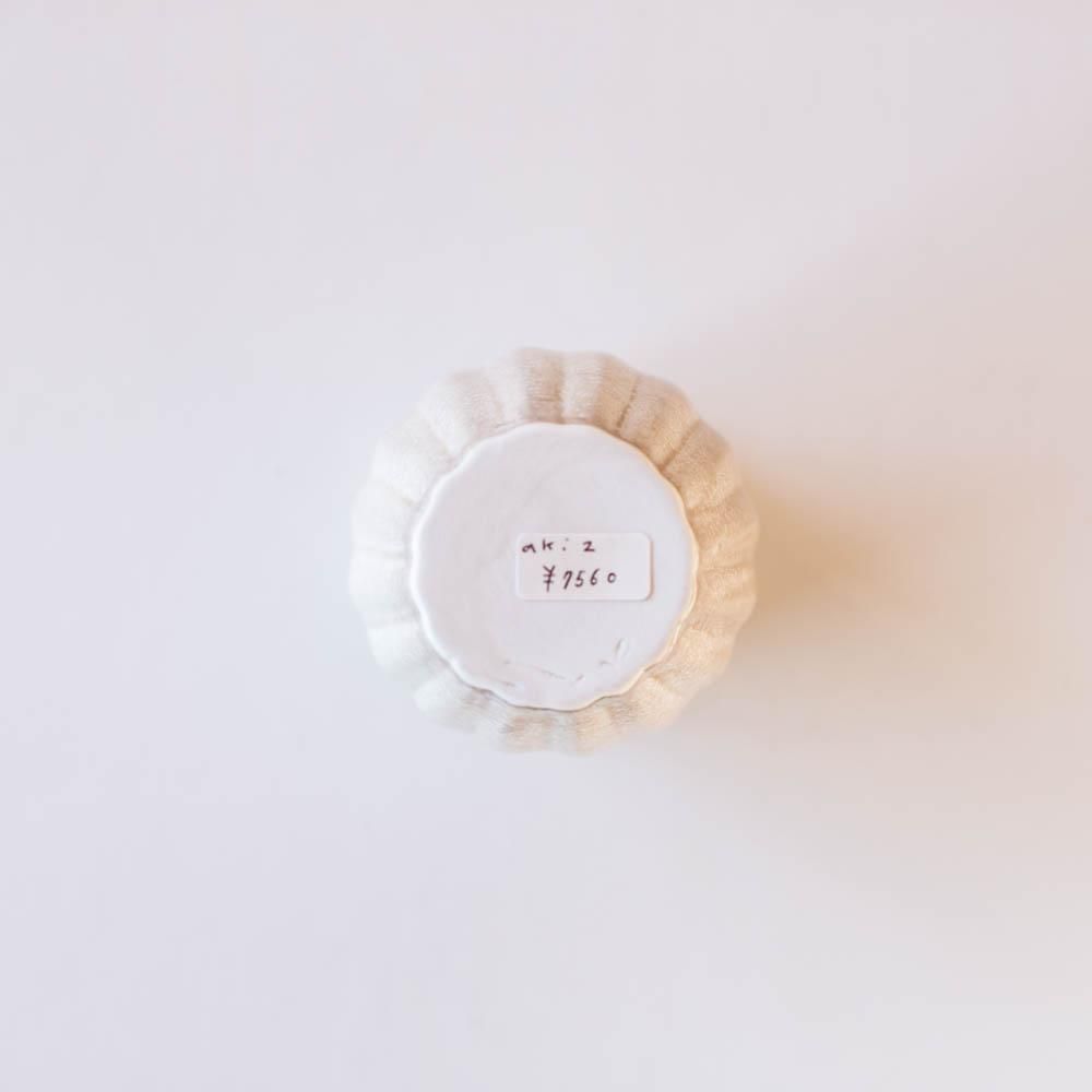 魚谷あきこ　花柄の円形陶器皿 魚谷あきこ 花柄の円形陶器皿 2025年最新】魚谷あきこの人気