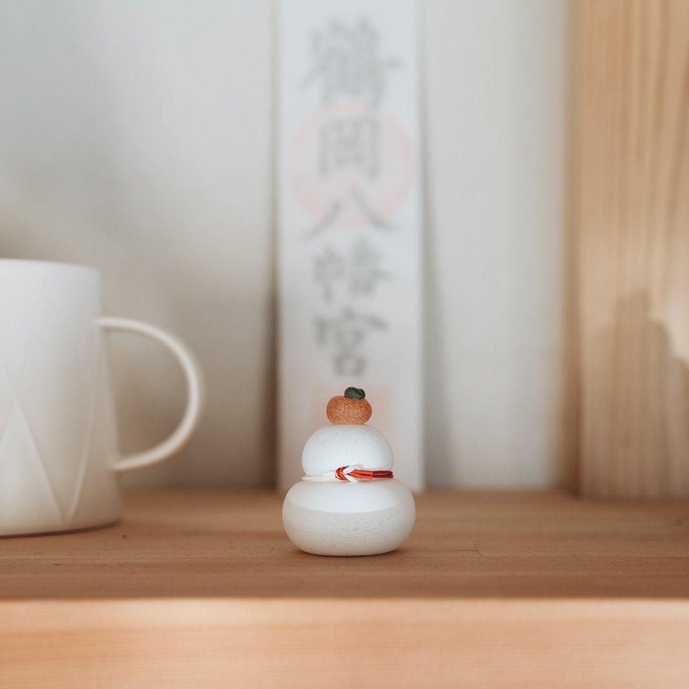 【予約商品】橋村大作 鏡餅(クリア)