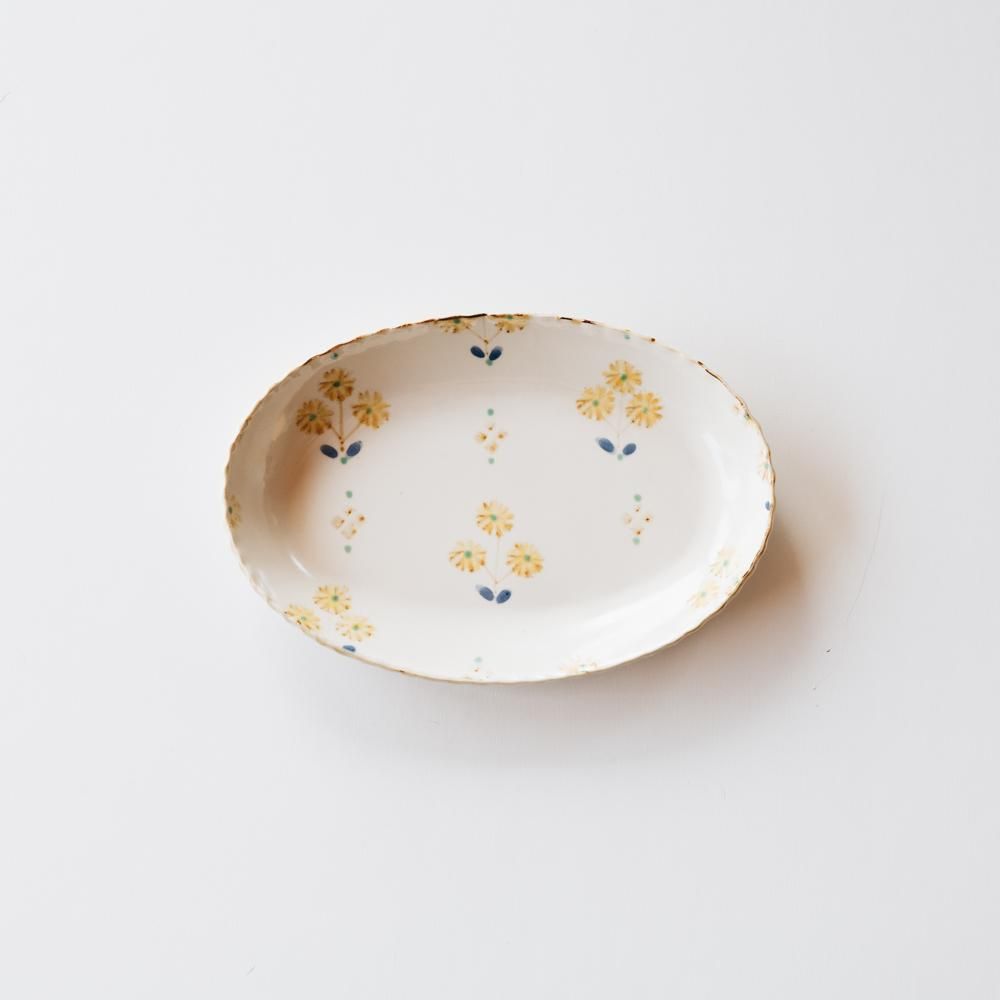 矢島操作 絵変わり六種 『遠き街プレート』手描き平皿 矢島操作 絵変わり六種 『遠き街プレート』手描き平皿