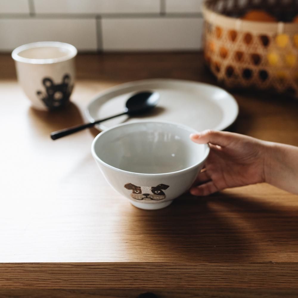 宮崎孝彦 お茶碗（ブルドッグ） 28