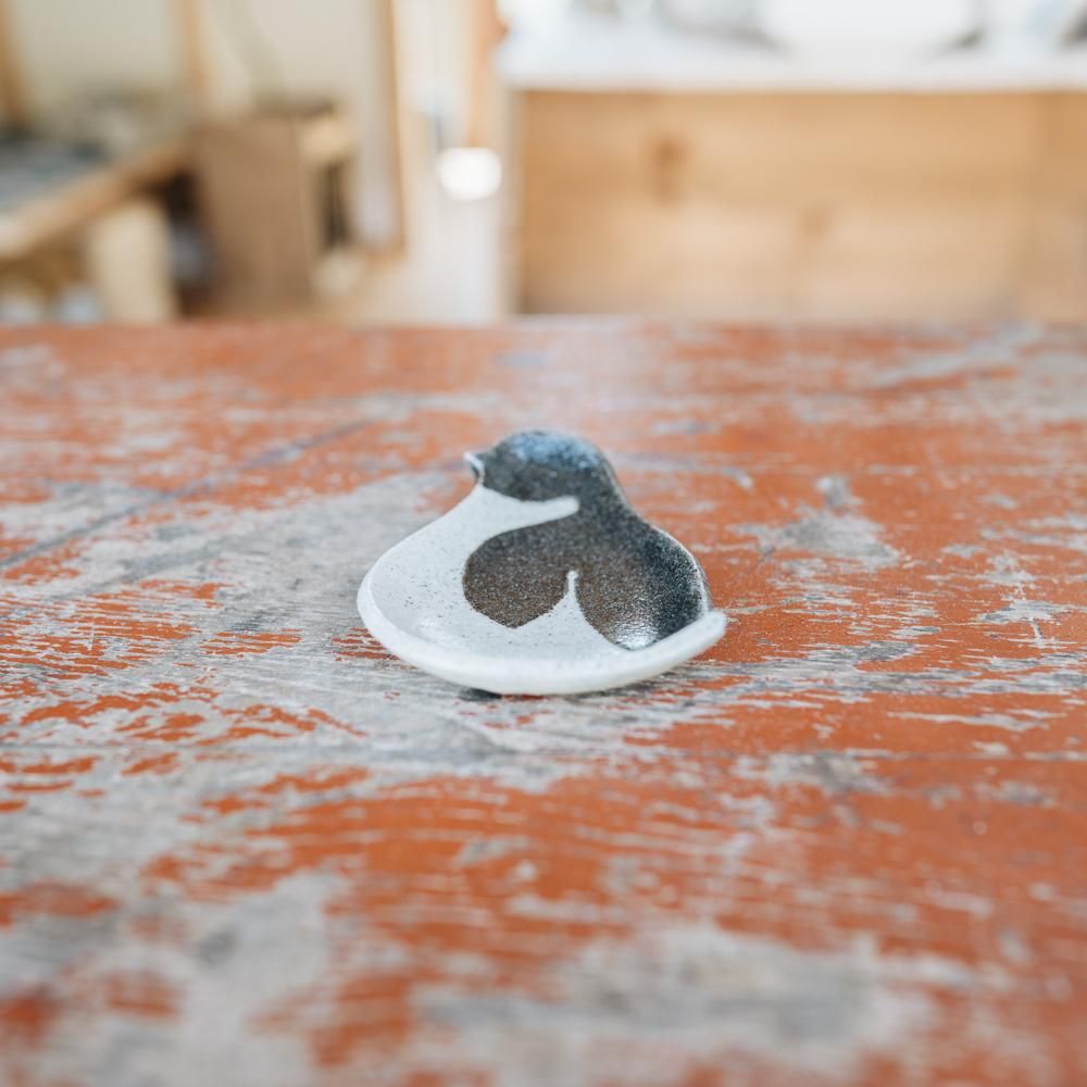 苔色工房 ペンギン小皿(2020年3月企画展) 12