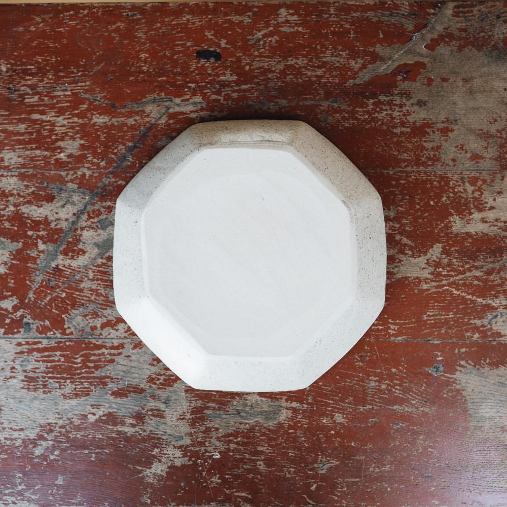 苔色工房 八角皿凸(2020年3月企画展) 27d