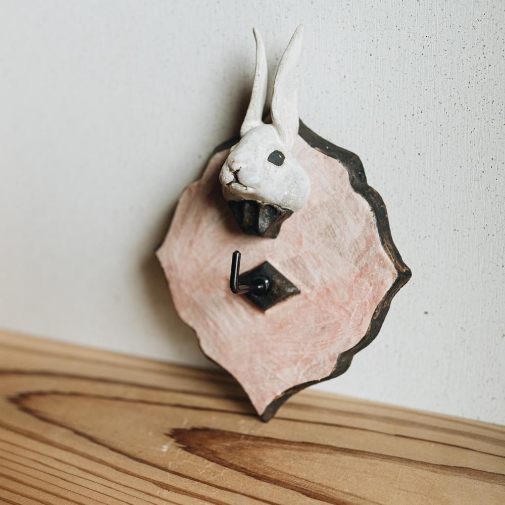 acnepotterystudio (2020年7月) 『うさぎのキーフック 』 A6b