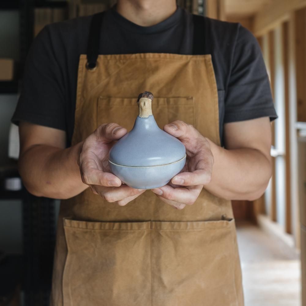 今井律湖　人ポット　人形　ブラック　新品 今井律湖 さん 人ポット 陶器