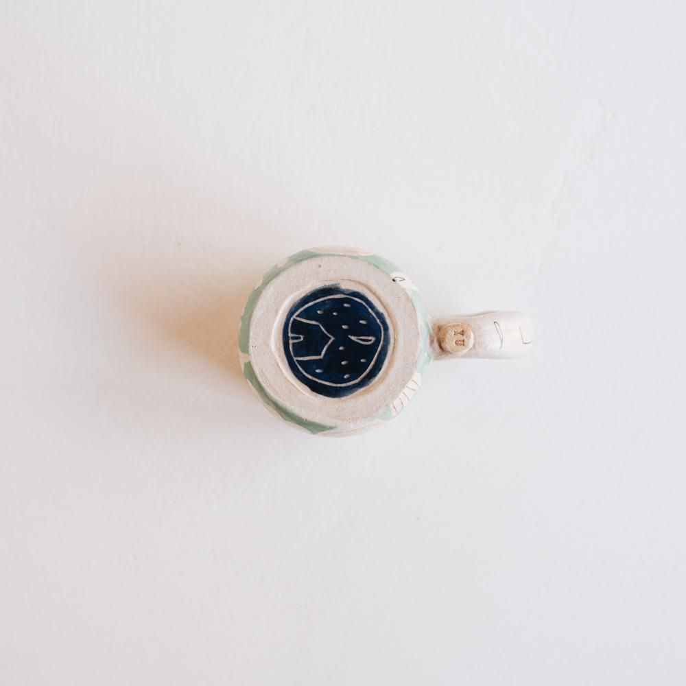 ☆作家もの器☆吉川裕子☆絵柄プレート☆大皿☆美品☆