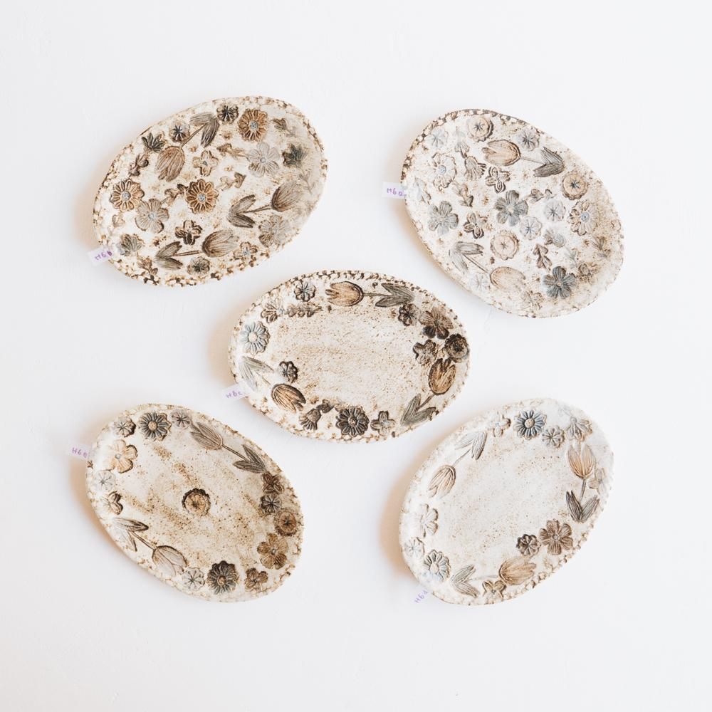 本田あつみさん　プレート24cm 作家さんの器と暮らしにまつわる道具のお店｜イロドリ