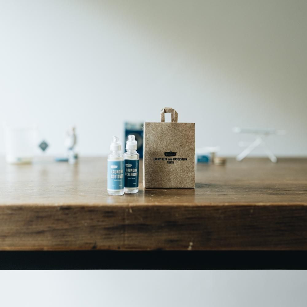 FREDDY LECK MINIATURE LAUNDRY GOODS【01 ランドリー洗剤+ランドリー柔軟剤 ボーイズ】