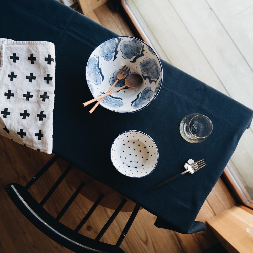 つちやまり　花柄陶器の花器 つちやまり 花柄陶器の花器