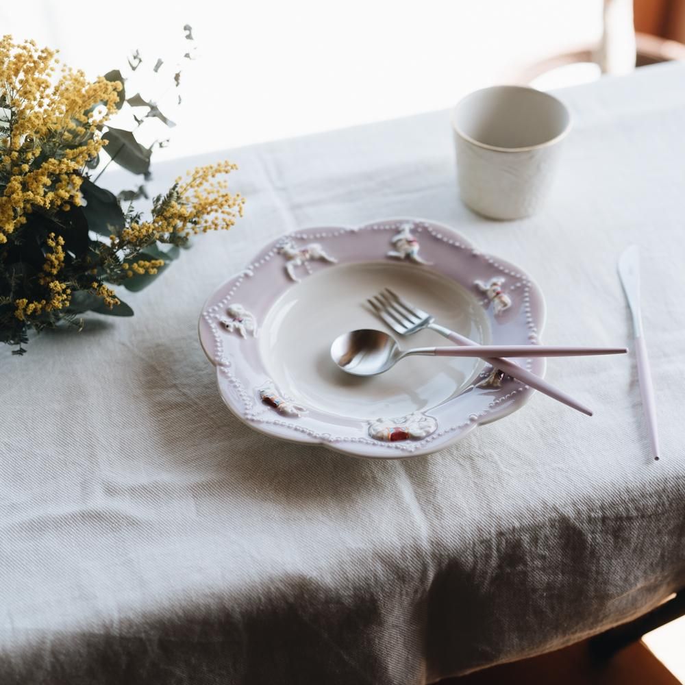 2021年3月) 佐々木忍 メリーゴーランド φ21cm パープル S5