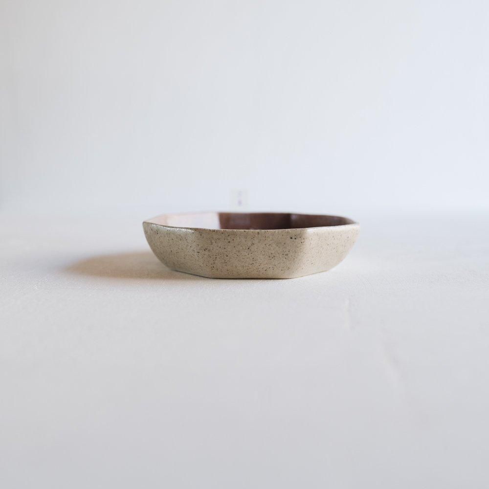 （2021年3月） 苔色工房  八角小鉢凸 こ14-2