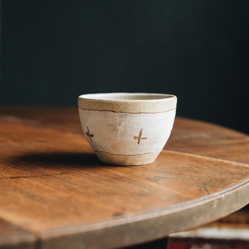 rutawa.rawajifuさん器9個セット ライン、ドット、コゲ模様