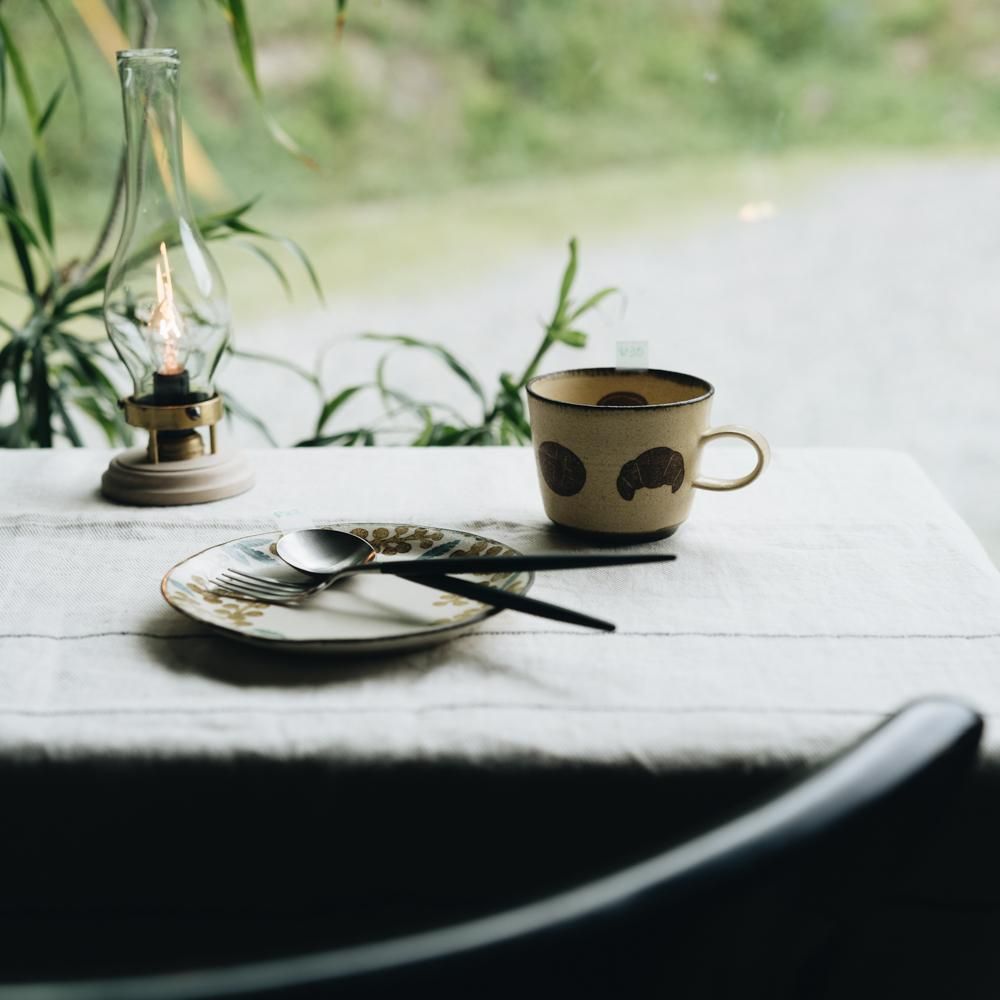 (2022年夏の陶器市) かとうようこ コーヒーカップ  パン  か36