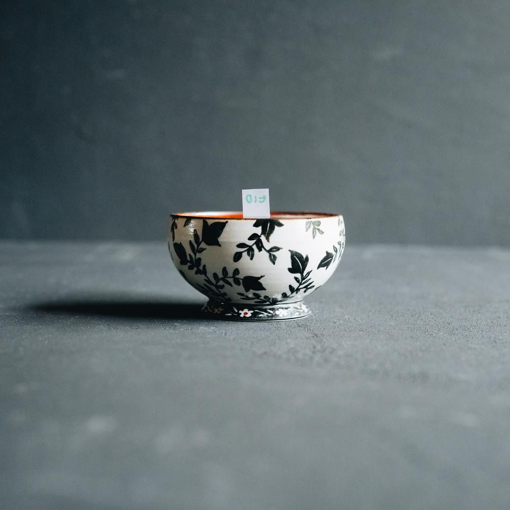 (2021年夏の陶器市)    ヒヅミ峠舎  色絵茶碗　ヒ10
