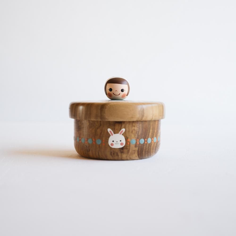木絵雑貨　菓子器(うさぎ) 作家さんの器と暮らしにまつわる道具のお店｜イロドリ