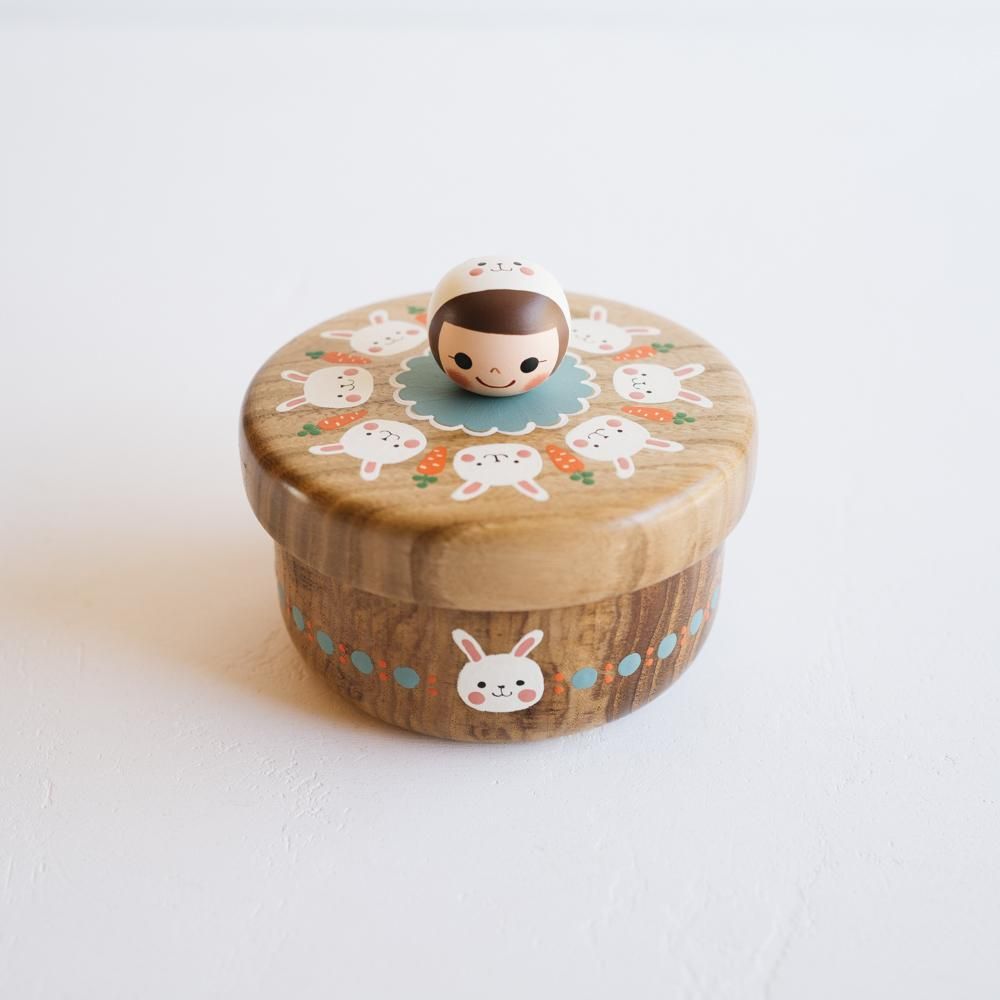 木絵雑貨　菓子器(うさぎ) 作家さんの器と暮らしにまつわる道具のお店｜イロドリ