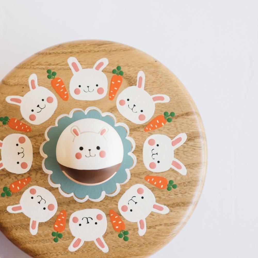 木絵雑貨　菓子器(うさぎ) 作家さんの器と暮らしにまつわる道具のお店｜イロドリ
