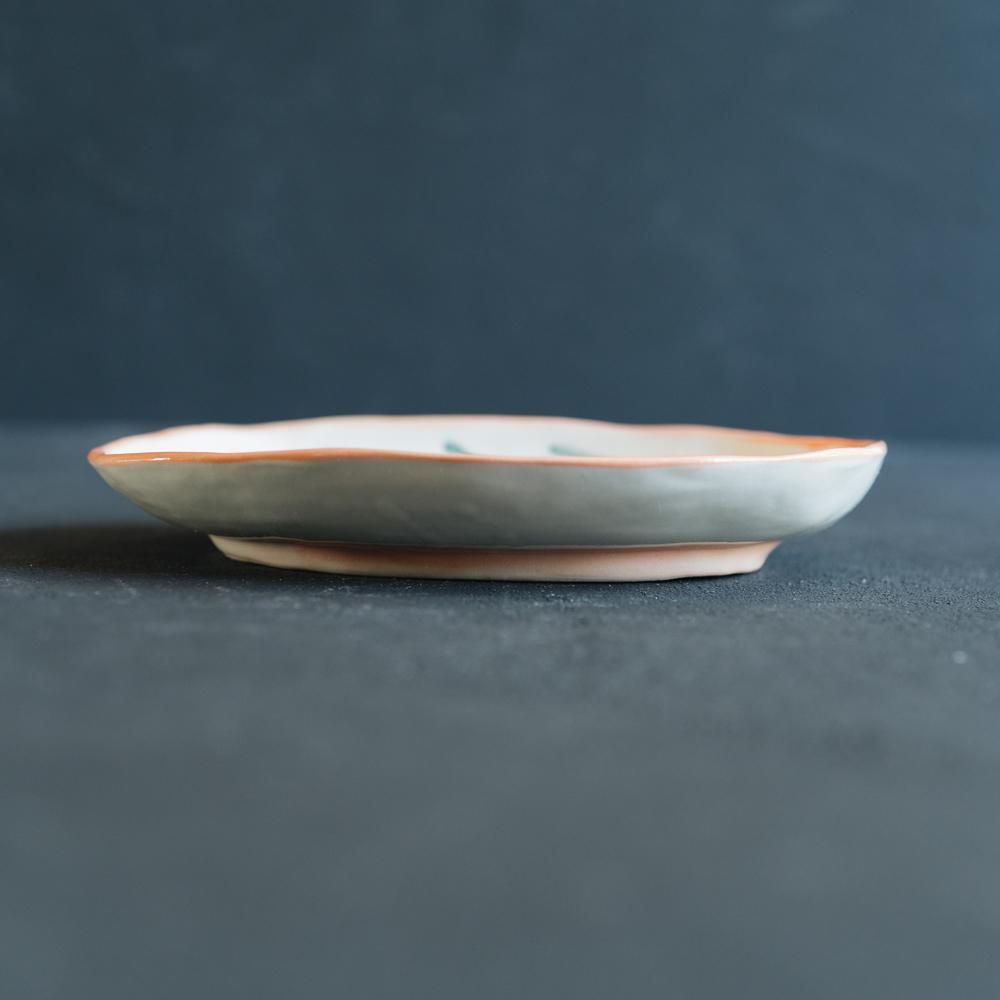 （2021年10月 web展）cyilabo  オーバル皿 CB4