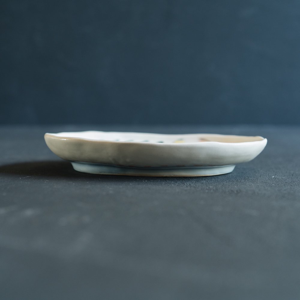 （2021年10月 web展）cyilabo  オーバル皿 CB5