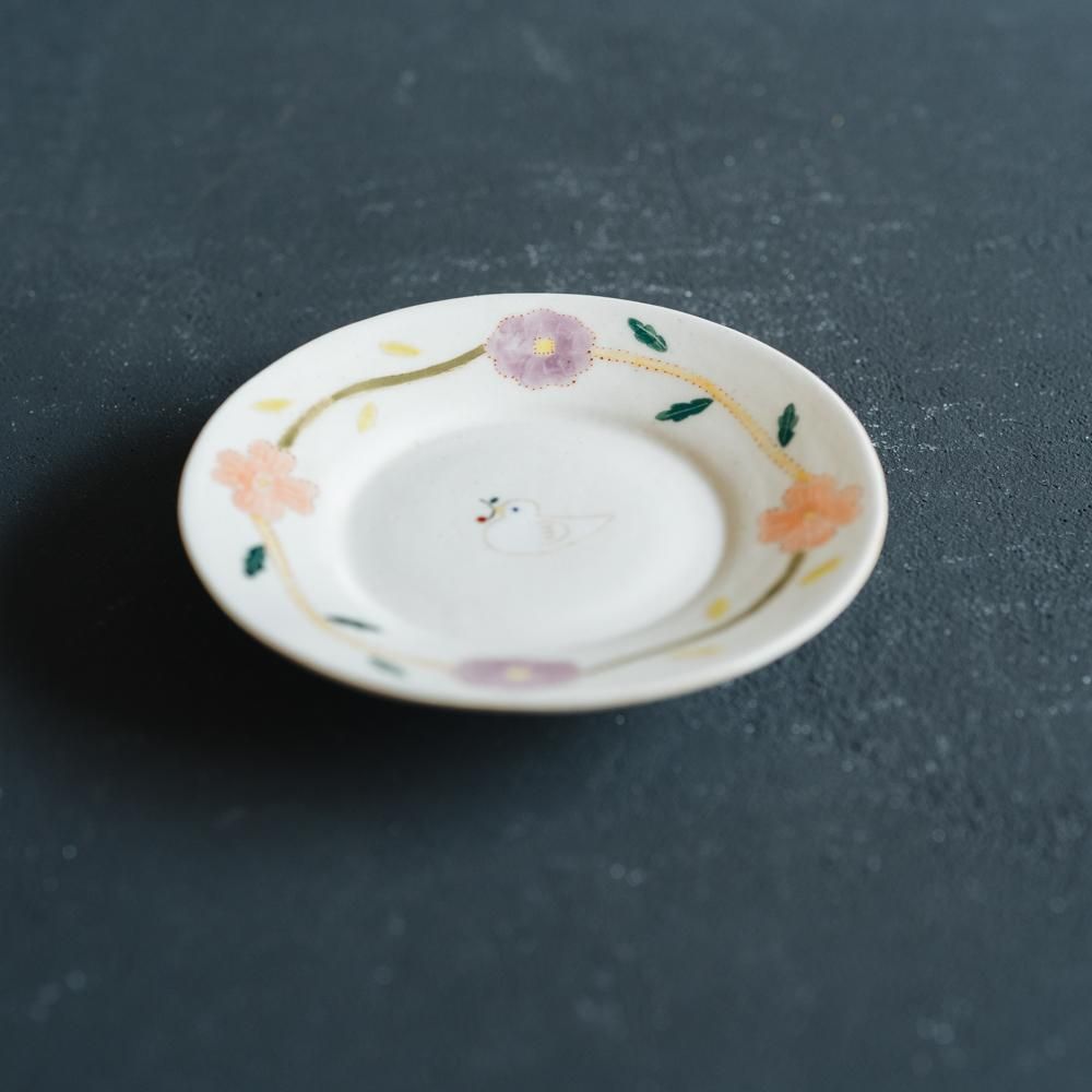 （2021年10月 web展）川原れもん 小皿 リース れ13-2