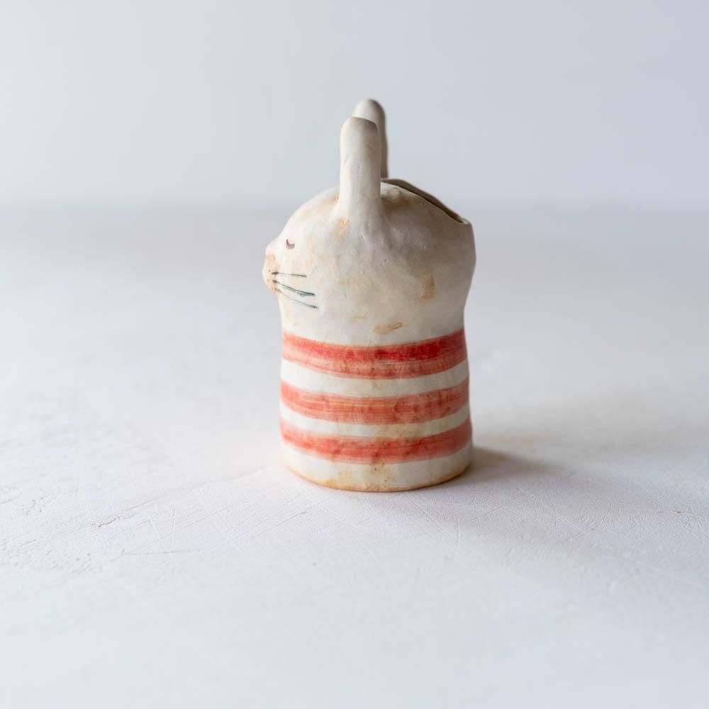 （2021年10月 web展）KuSaFuNe ウサギ花入 k2b