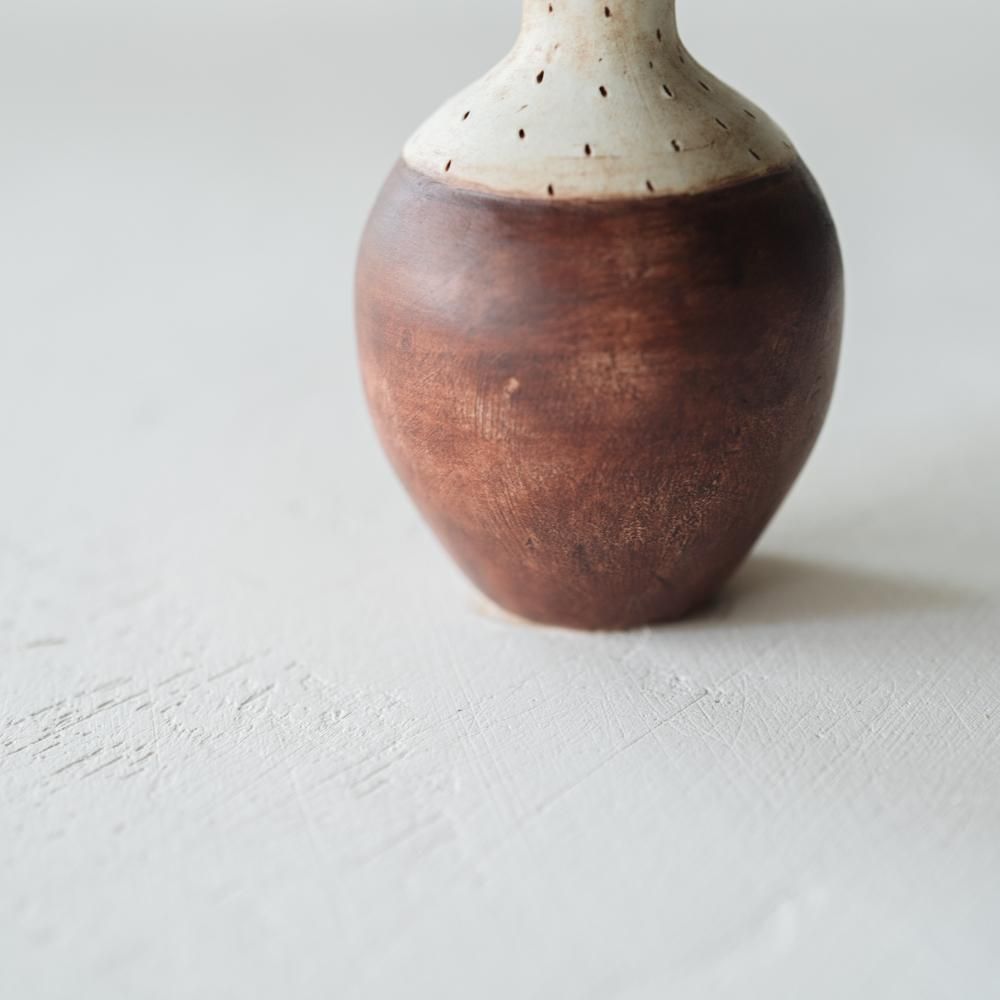 （2021年10月 web展）KuSaFuNe どんぐり花瓶 k7f