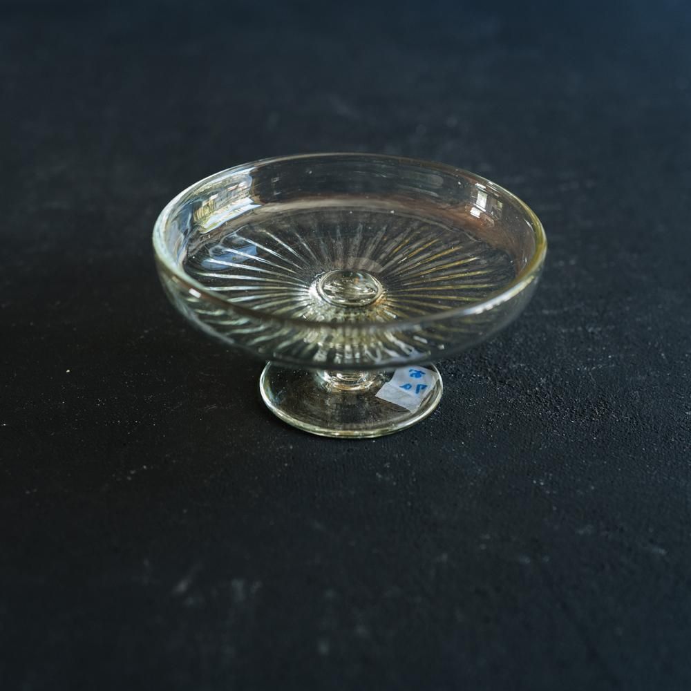 （2021年10月 web展）翁再生硝子工房 コンポート cl お7a