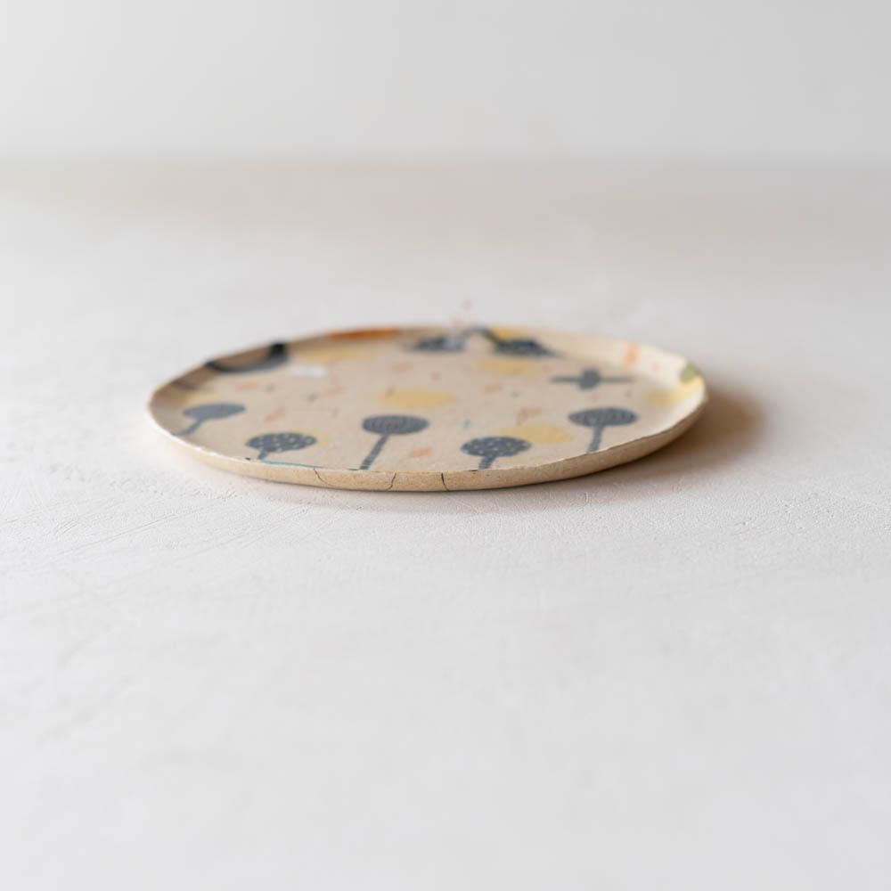 （2021年10月 web展）吉川裕子 campo まる皿 よ5-1