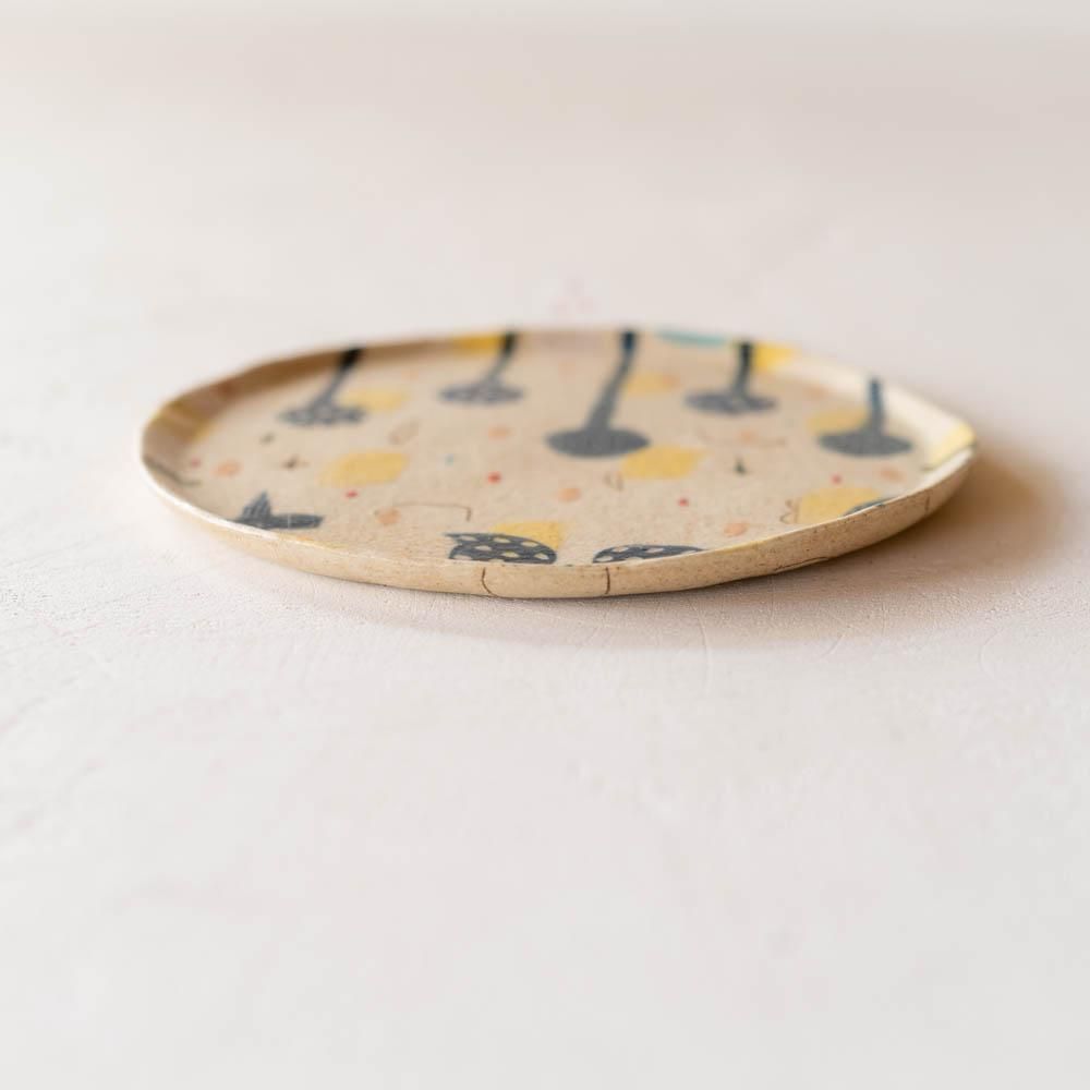 （2021年10月 web展）吉川裕子 campo まる皿 よ6-2