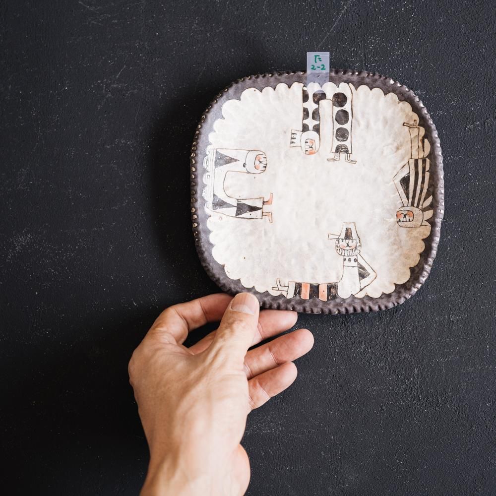 （2021年11月 web展）高山愛  ジャポネカラー φ18cm た2-2