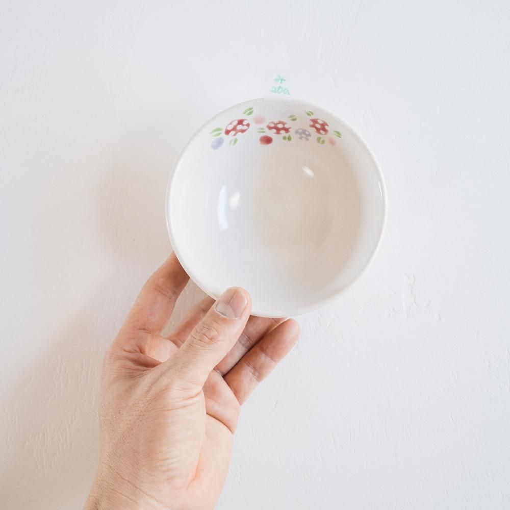 (2022年1月)   三浦愛子  野苺ご飯茶碗  (み20a)