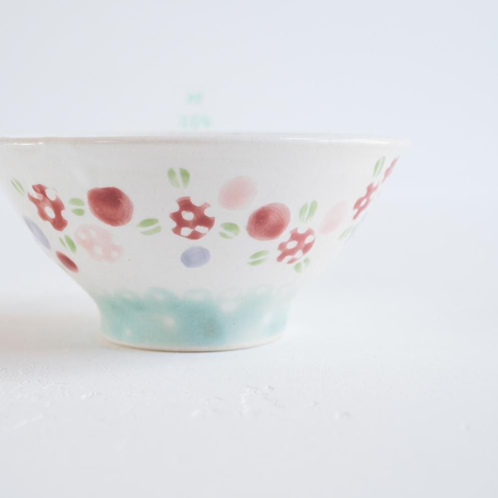 (2022年1月)   三浦愛子  野苺ご飯茶碗  (み20b)