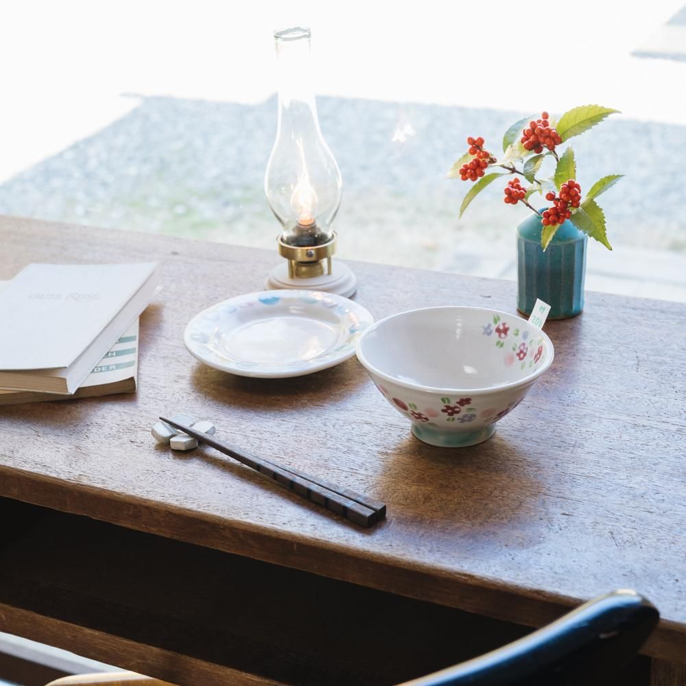 (2022年1月)   三浦愛子  野苺ご飯茶碗  (み20b)