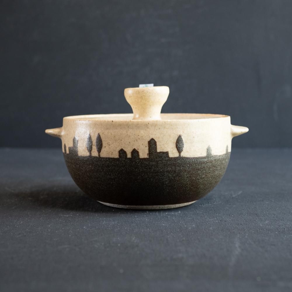 (2022年3月web展)   苔色工房　土鍋　（こ15）