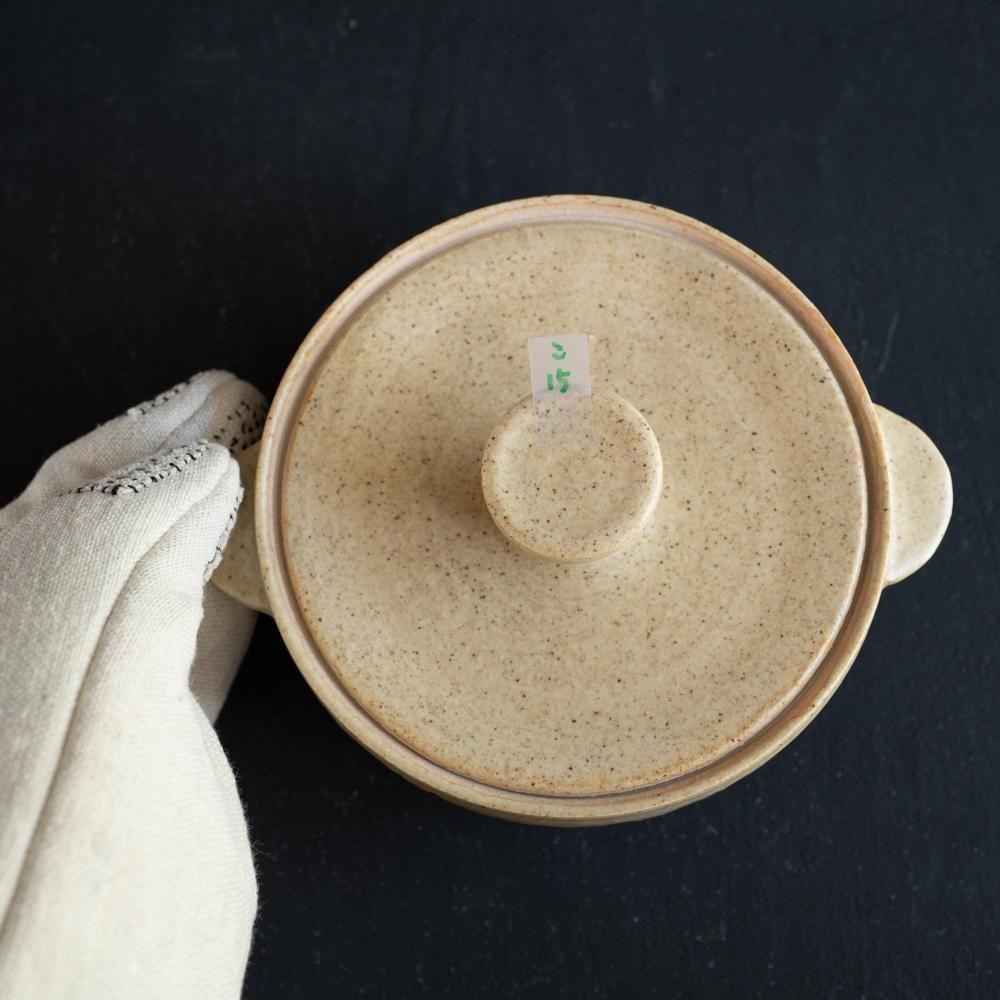(2022年3月web展)   苔色工房　土鍋　（こ15）