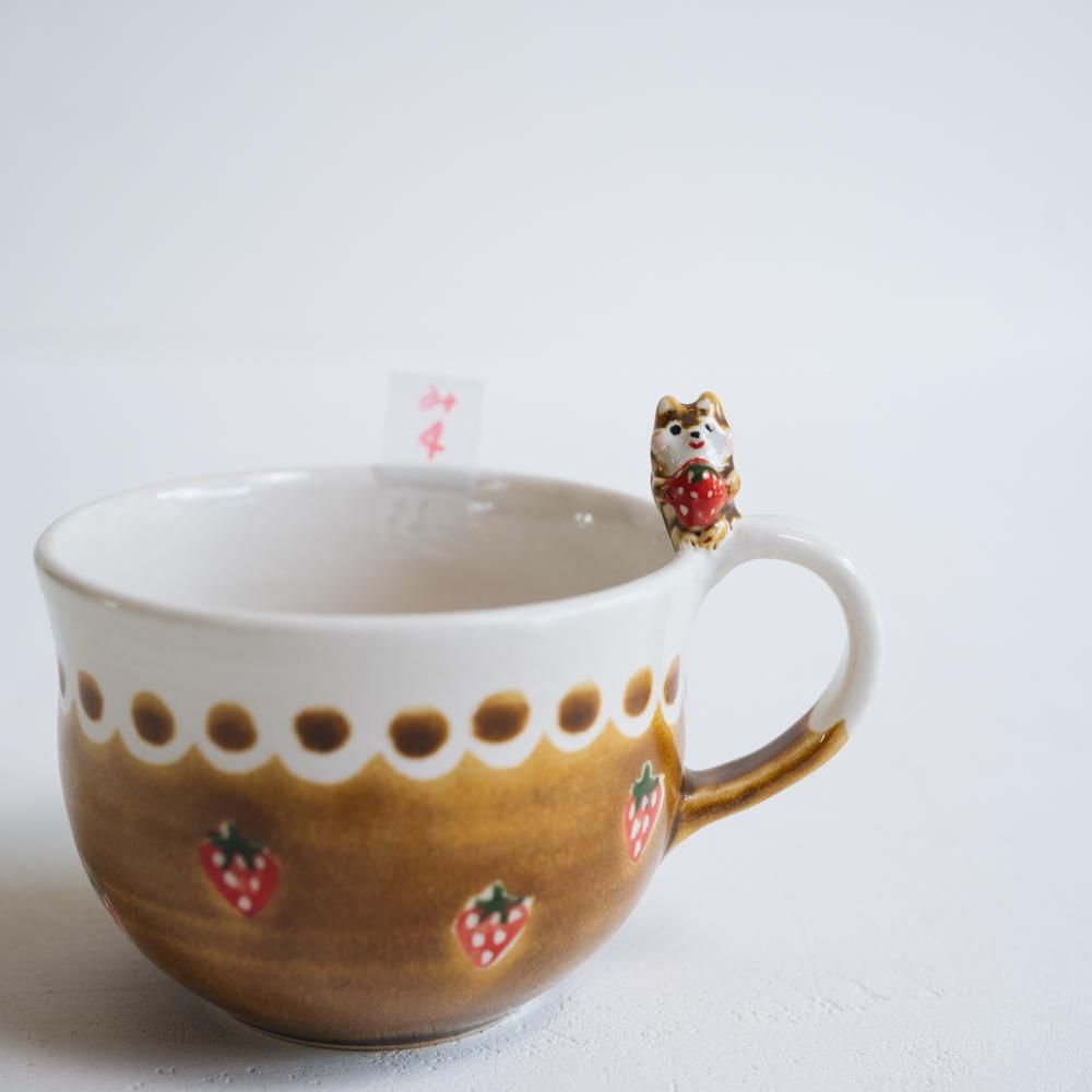 (2022年4月 web展)   三浦愛子  リスカップ（苺）    み4