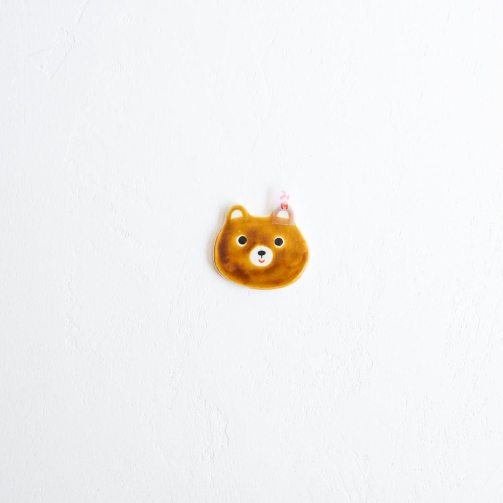 (2022年4月 web展)   三浦愛子   クマ箸置き      み19