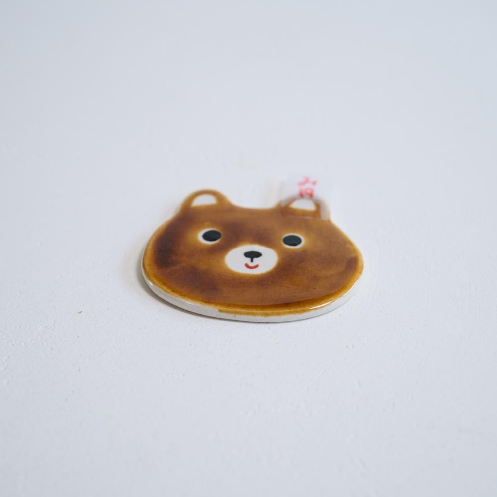 (2022年4月 web展)   三浦愛子   クマ箸置き      み19