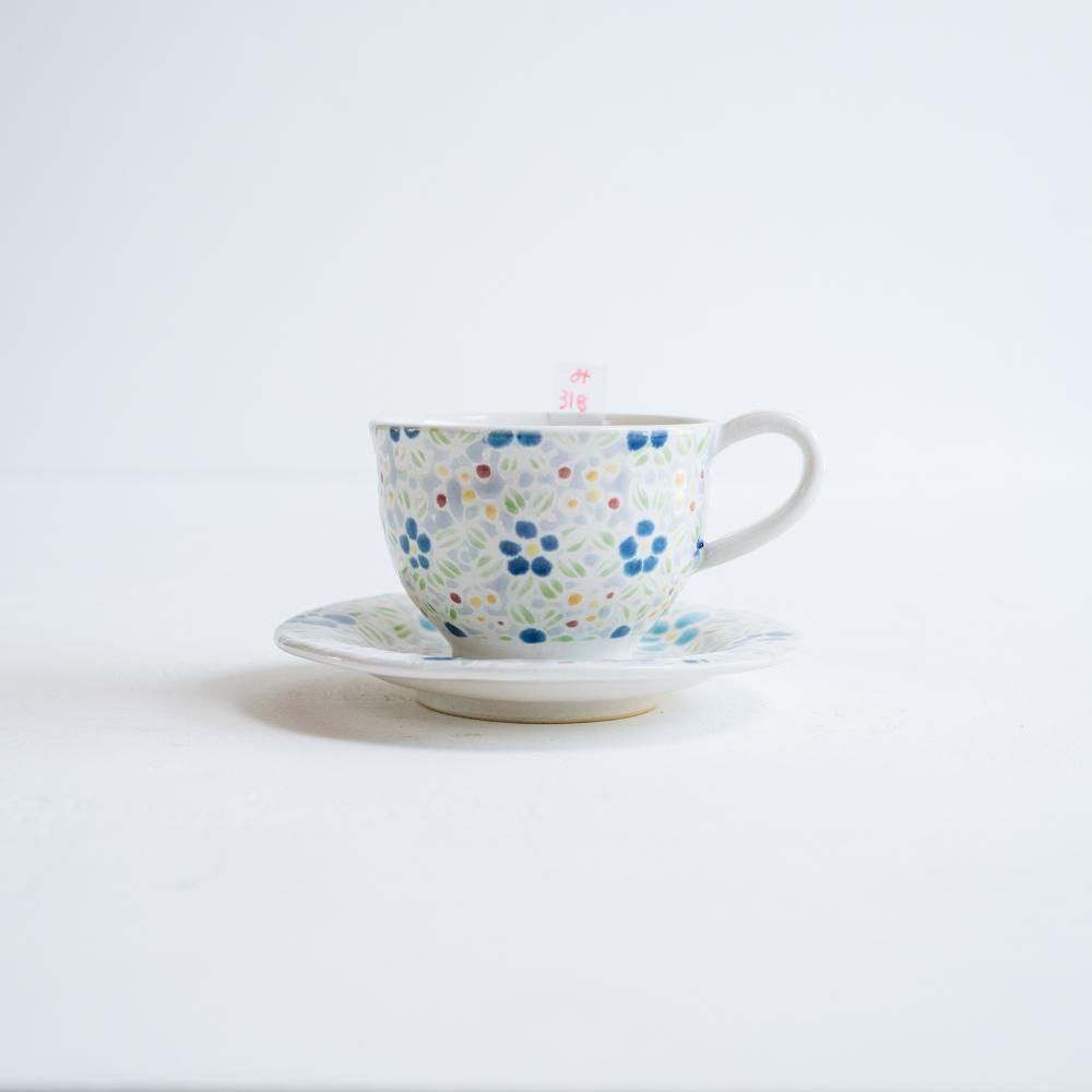 (2022年4月 web展)   三浦愛子   花模様C&S　   み31B