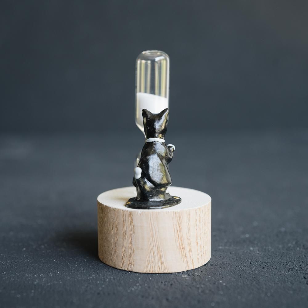 (予約受付) atelier coin ネコの砂時計 （Joel）4<img class='new_mark_img2' src='https://img.shop-pro.jp/img/new/icons52.gif' style='border:none;display:inline;margin:0px;padding:0px;width:auto;' />