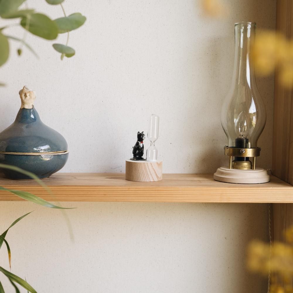 (予約受付) atelier coin ネコの砂時計 （Joel）4<img class='new_mark_img2' src='https://img.shop-pro.jp/img/new/icons52.gif' style='border:none;display:inline;margin:0px;padding:0px;width:auto;' />