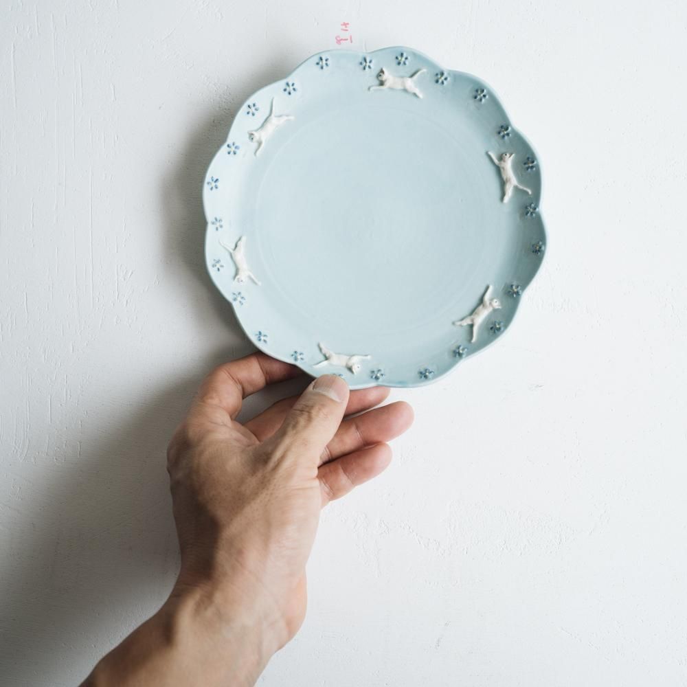 佐々木忍 猫 皿