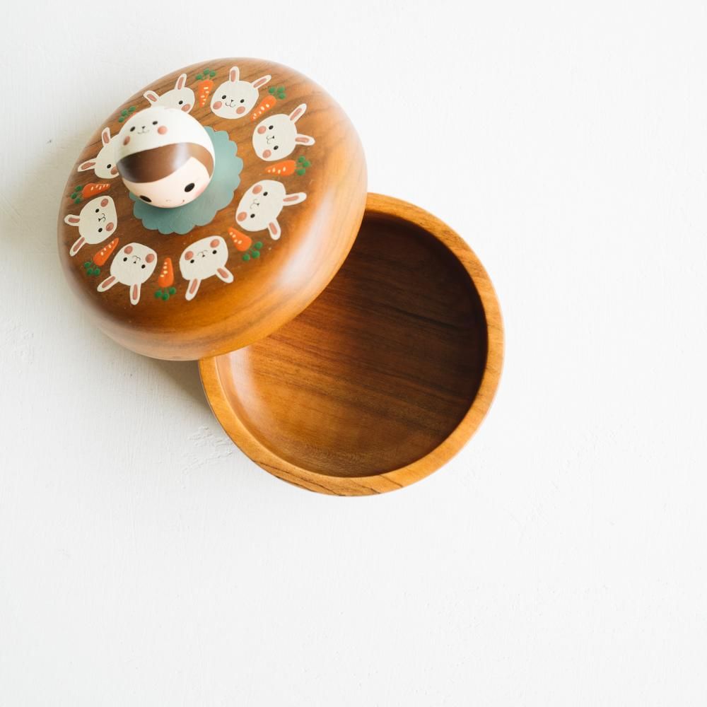 木絵雑貨　菓子器(うさぎ) 木絵雑貨 菓子器(うさぎ) 木絵雑貨 - 作家さんの器と暮らし