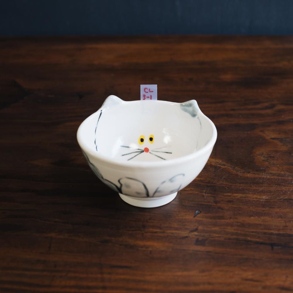 （2022年10月 ）cyilabo  はみだしお茶碗 　CL 3-1