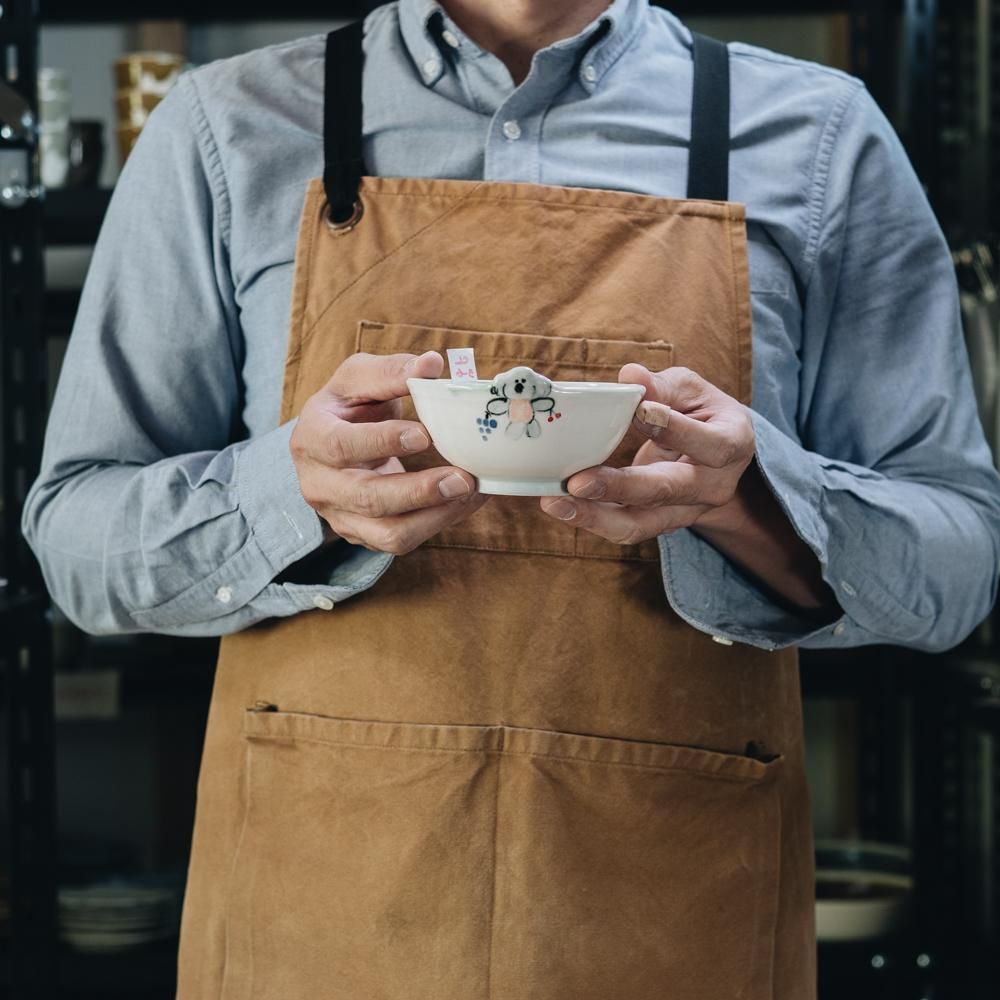 （2022年10月 ）cyilabo  はみだしお茶碗 　CL 3-6