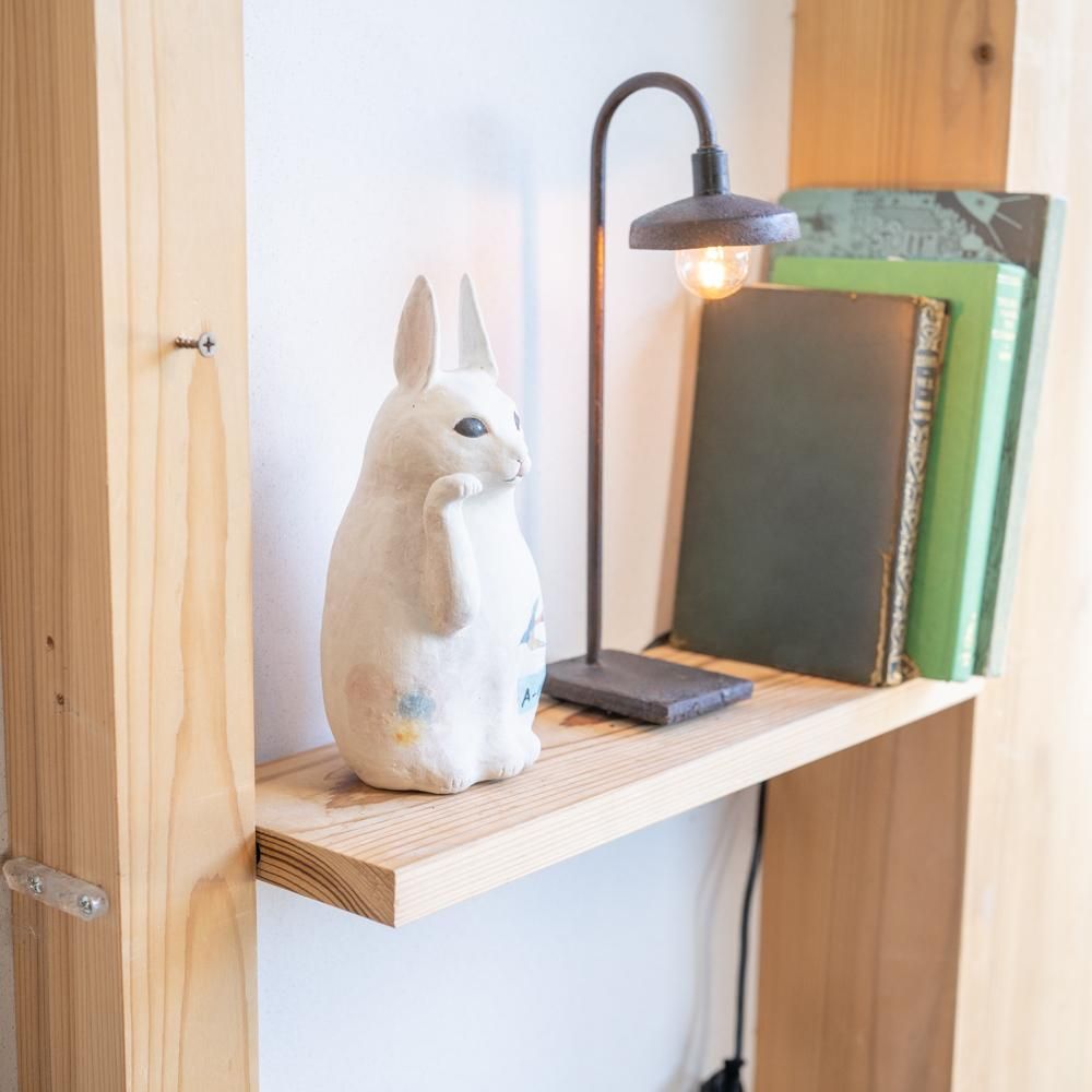 (2022年12月)  acnepotterystudio  招きうさぎ　　A11c