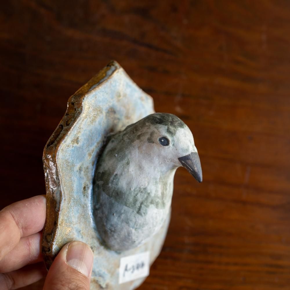 (2022年12月)  acnepotterystudio 鳥の壁掛け   　A34b
