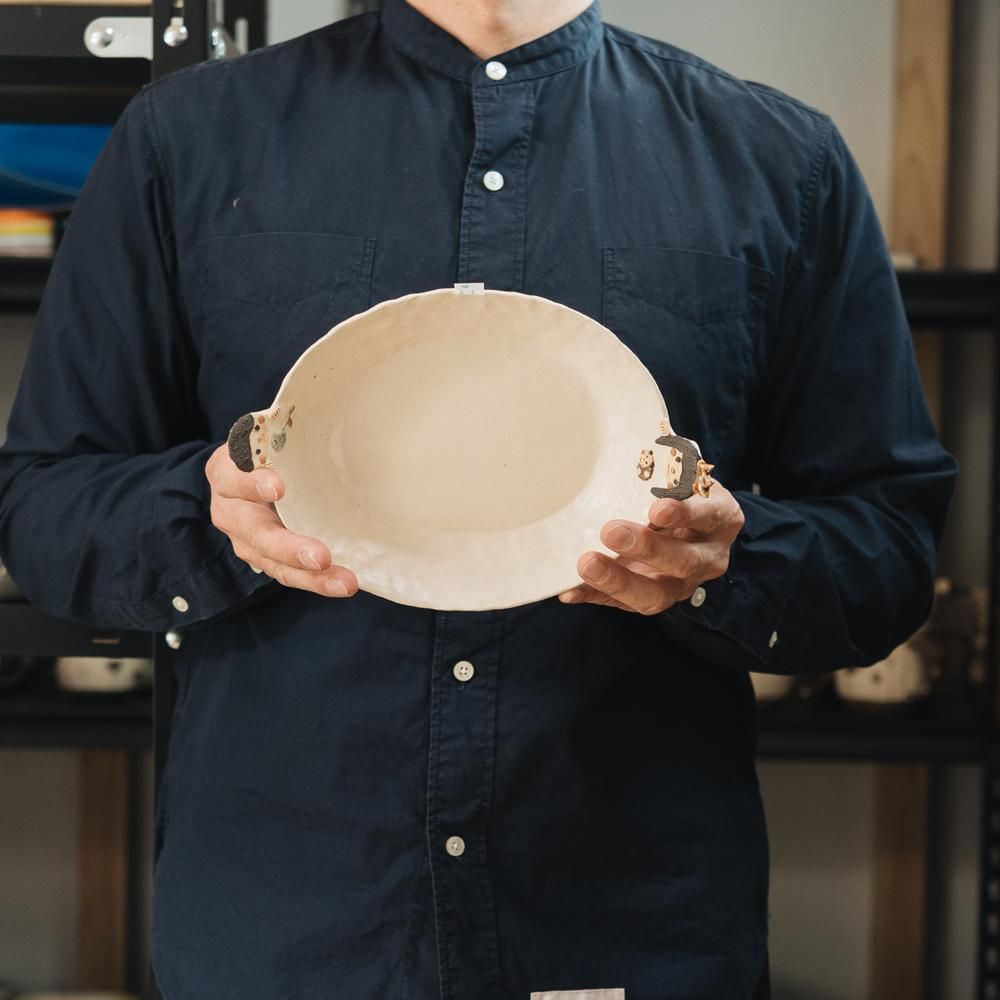 山田裕恵さん器お皿カレー皿男の子